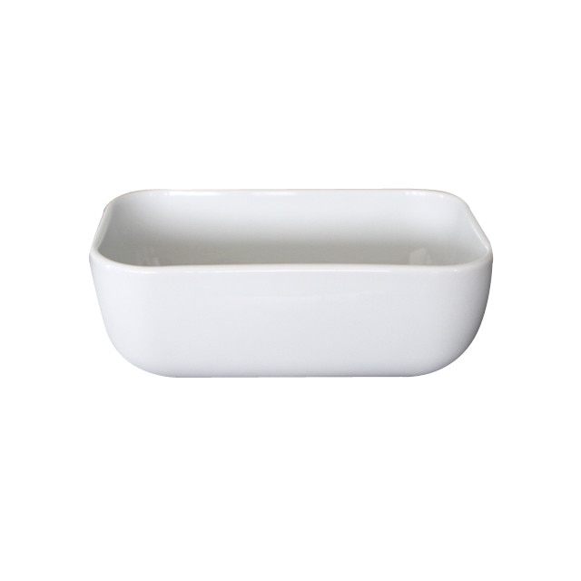 Platou adanc din portelan 14x10cm GURAL colectia SANTA MONICA