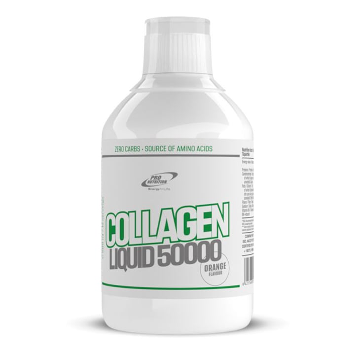 Colagen Hidrolizat Lichid Tip 2, Collagen Liquid 50000 portocale, 500ml
