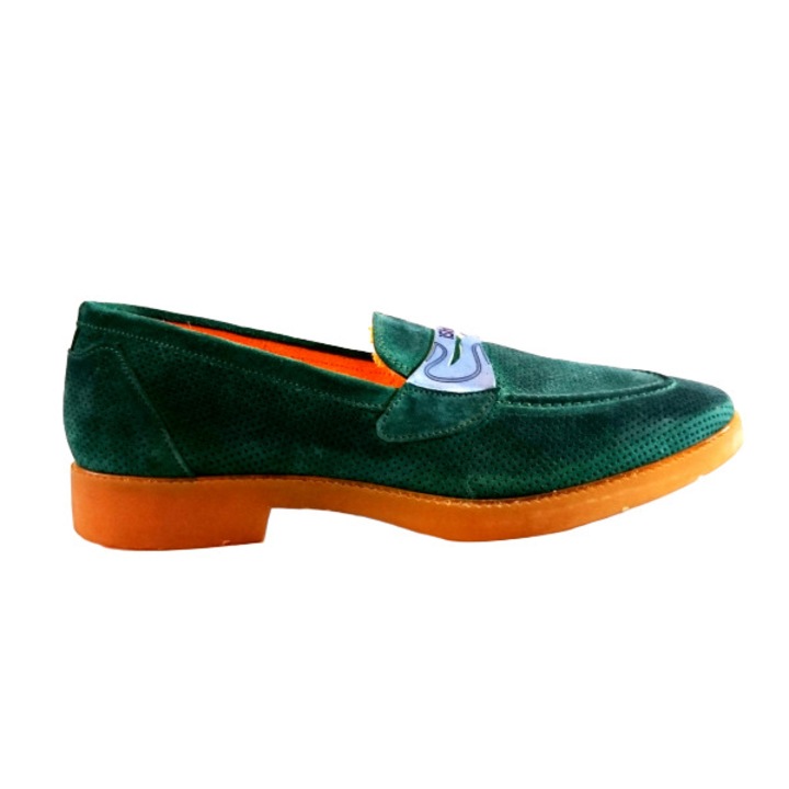 Pantofi barbati,Ishu,culoare verde,marime 42