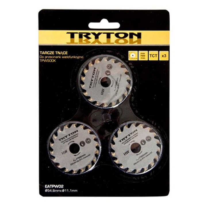 Accesoriu Tpw500k - Disc Lemn 54mm, 3p