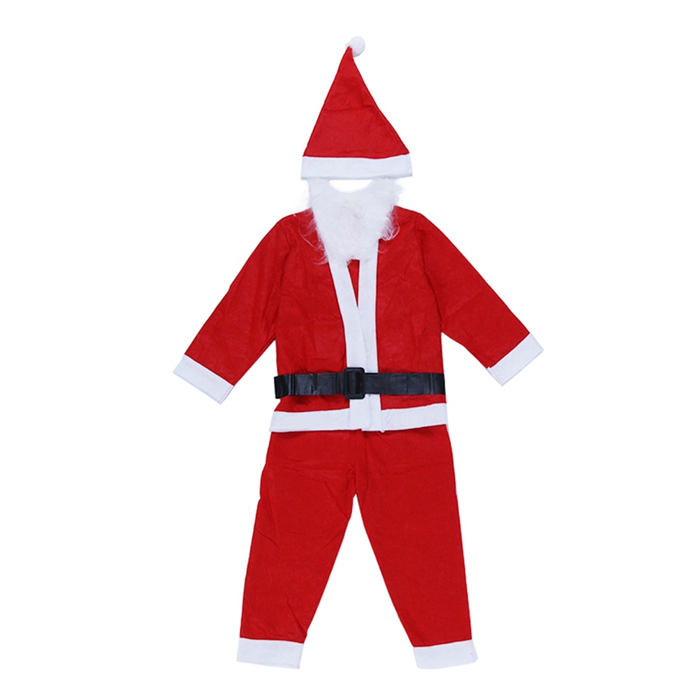 Costum Mos Craciun Baiat, Htphone Service, 1-3 ani, 5 piese, Polar