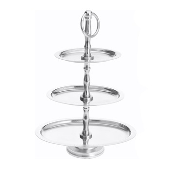 Etajera metalica, cu 3 niveluri, 33 cm Etajera metalica, cu 3 niveluri, 33 cm