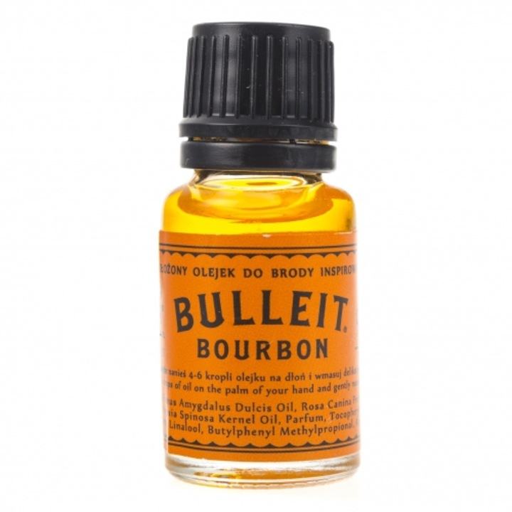 Szakállolaj Mr. Lumberjack Bulleit Bourbon, 10 ml