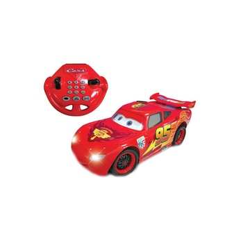 Masina cu telecomanda Cars Lightning McQueen cu sunete si lumini Masina cu telecomanda Cars Lightning McQueen cu sunete si lumini