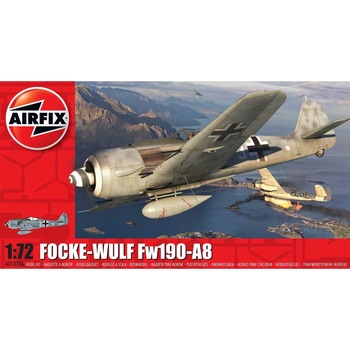 Kit constructie Airfix Avion Focke-Wulf Fw190A-8 1:72 Kit constructie Airfix Avion Focke-Wulf Fw190A-8 1:72