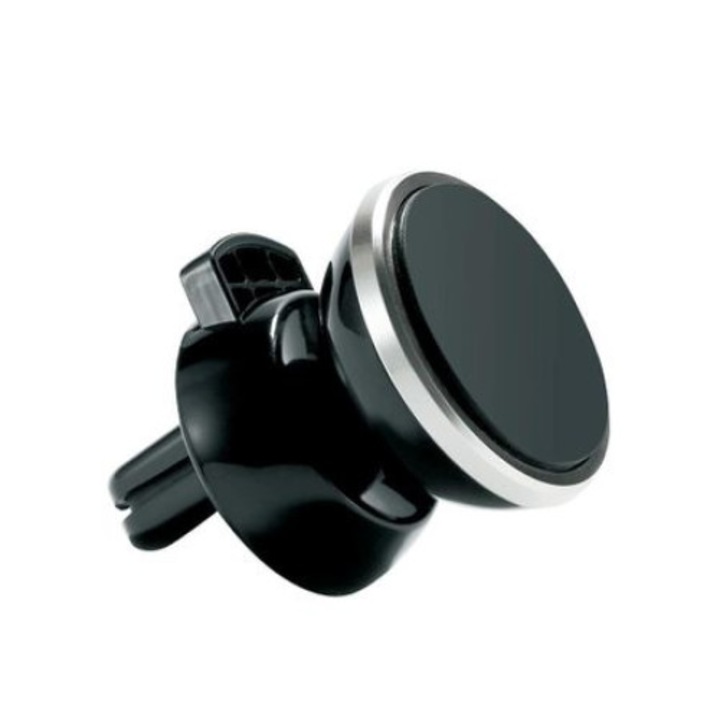 Suport telefon auto magnetic, CYTHERIA, Negru