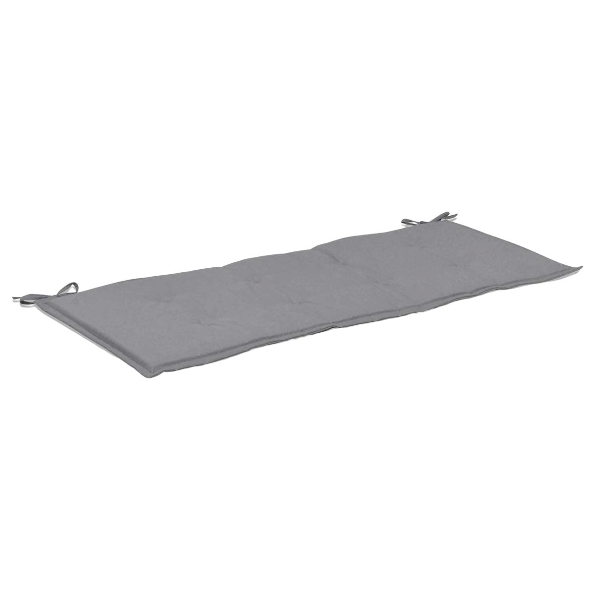 Perna pentru banca de gradina, vidaXL, Tesatura, 120 x 50 x 3 cm, Gri deschis