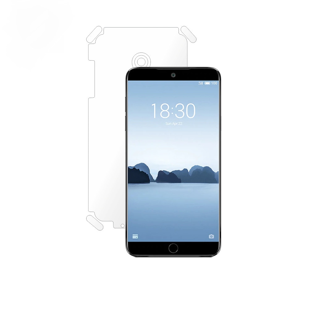 Folie Smart Protection Meizu 15 Lite spate si laterale,protectie completa spate si laterale,Smart Spray®,Smart Squeegee® si microfibra incluse