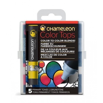 Set nuantatoare markere CHAMELEON pentru mixaj culoare 5 buc/set Primary Tones Set nuantatoare markere CHAMELEON pentru mixaj culoare 5 buc/set Primary Tones