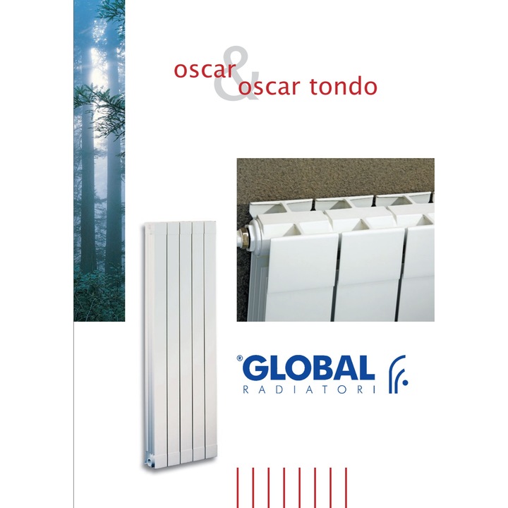Алуминиеви радиатори Global OSCAR H1200