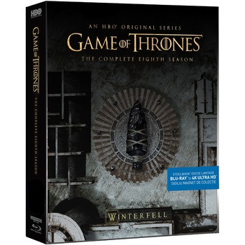 Urzeala Tronurilor Sezonul 8 Steelbook 4K, Sigiliu Magnet Colectie, 2019 Urzeala Tronurilor Sezonul 8 Steelbook 4K, Sigiliu Magnet Colectie, 2019