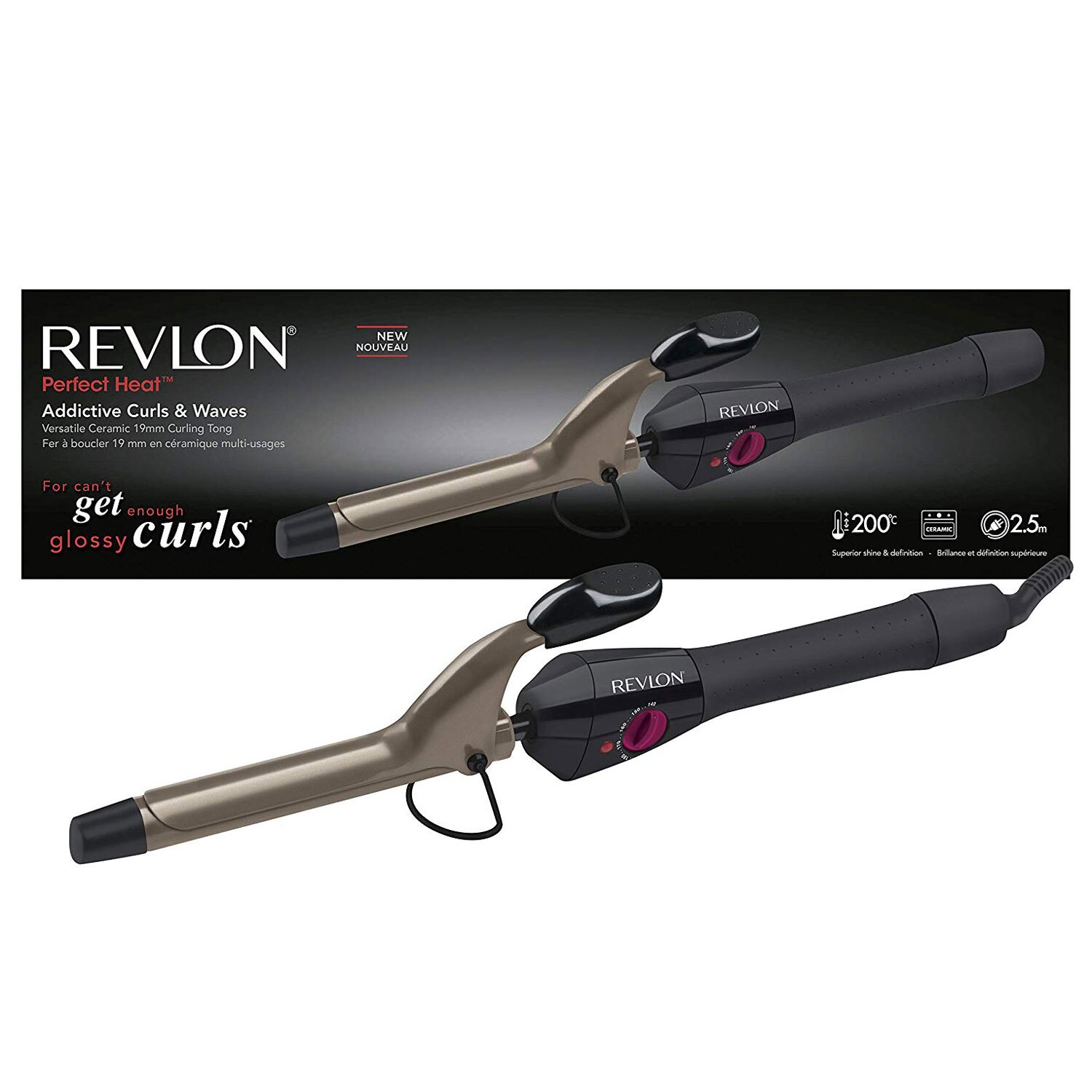 Ondulator REVLON Perfect Heat Addictive Curls and Waves RVIR1409E