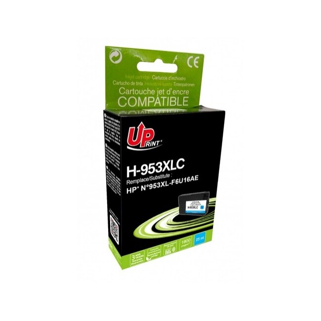 Cartus de cerneala UPRINT F6U16AE, HP 935XL, OfficeJet Pro 8210/8710/7720, 25 ml, Cyan