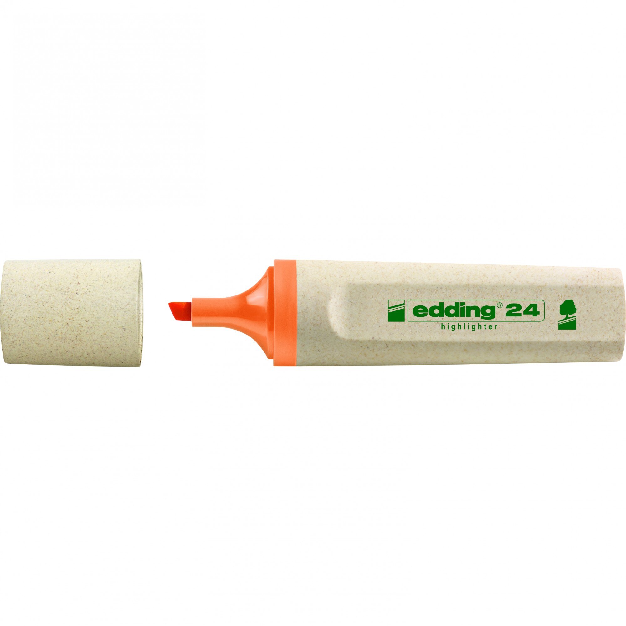 Textmarker Edding, Ecoline, linie scriere: 2-5mm, orange florescent