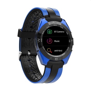Smartwatch bluetooth 4.0, SoVogue, touchscreen LCD, 14 functii, Android iOS, albastru Smartwatch bluetooth 4.0, SoVogue, touchscreen LCD, 14 functii, Android iOS, albastru