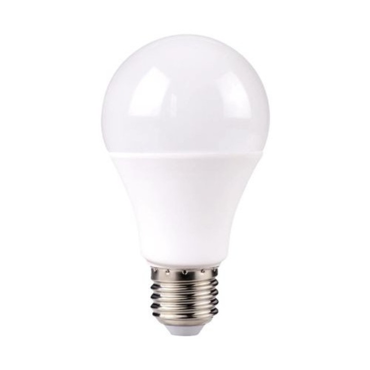 Bec LED - 9W 3 Step Dimming A60 Е27 Plastic, Alb natural