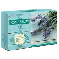 Set Revuele, French Spa Lavanda, Verbina si Bujor: Crema faciala de zi, 50 ml + Crema faciala de noapte, 50 ml + Lapte demachiant, 50 ml + Crema de maini si unghii, 75 ml + Gel de dus, 75 ml