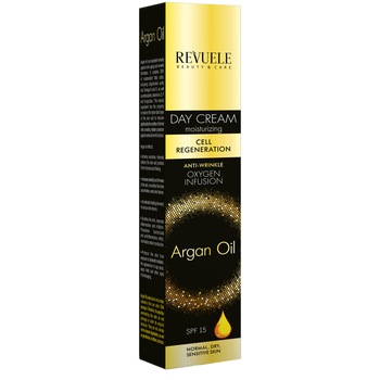 Crema pentru fata Revuele, Argan Oil Day, de zi 50 ml Crema pentru fata Revuele, Argan Oil Day, de zi 50 ml
