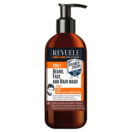 Gel De Curatare 3 In 1 Revuele Pentru Barba Fata Si Par 300 Ml Emag Ro