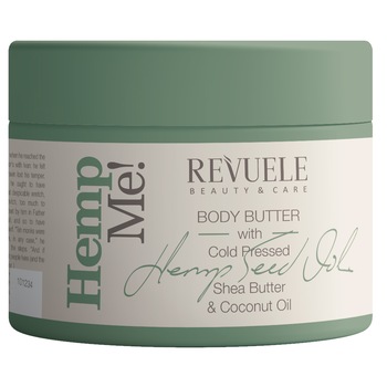 Unt pentru corp Revuele, Hemp Me!, Femei, 300 ml Unt pentru corp Revuele, Hemp Me!, Femei, 300 ml
