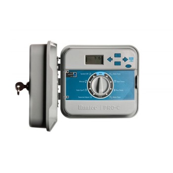 Pachet programator irigatii Hunter Controller cu 12 zone, nemodular, montaj interior + senzor de ploaie Miniclick Pachet programator irigatii Hunter Controller cu 12 zone, nemodular, montaj interior + senzor de ploaie Miniclick
