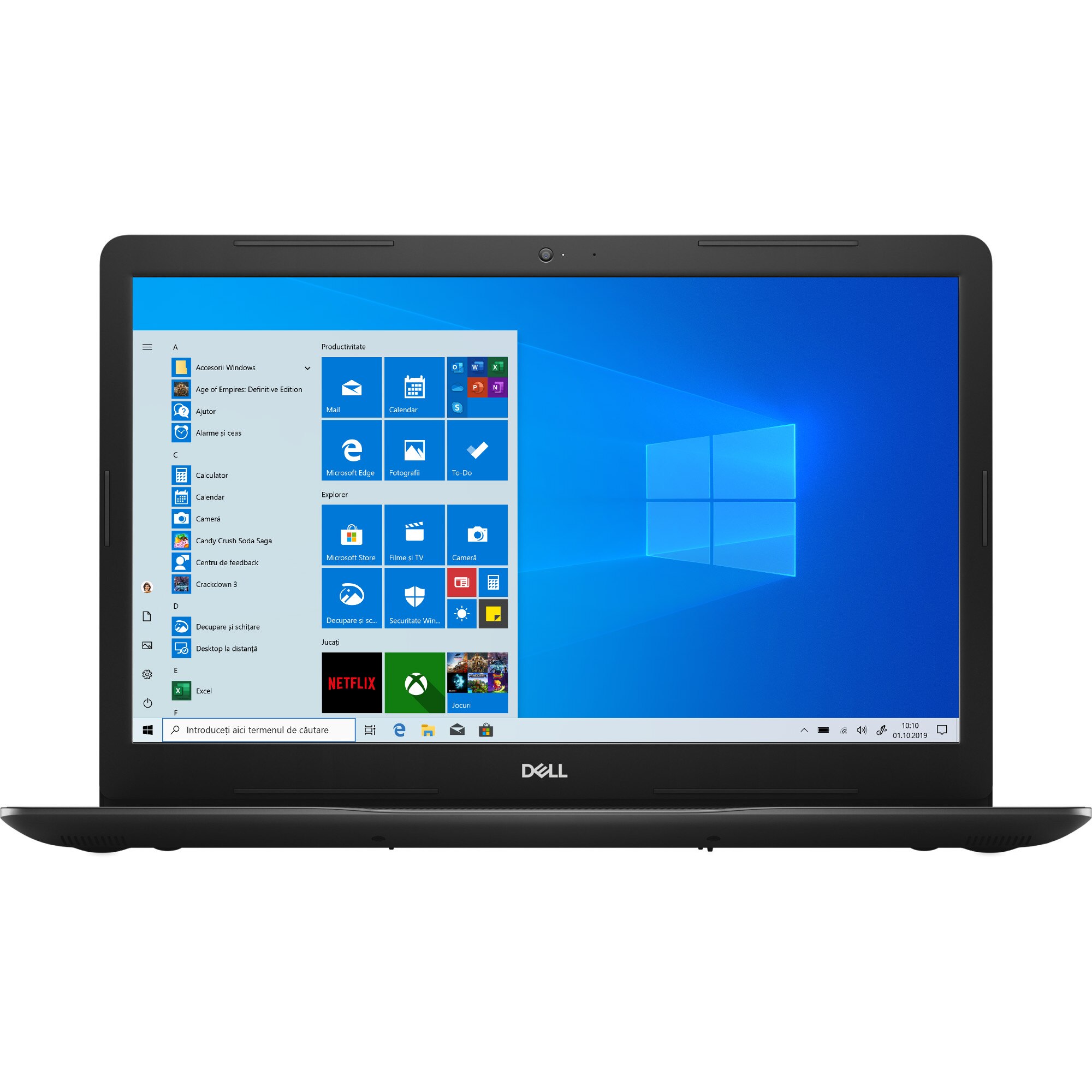 Laptop Dell Inspiron 3793 cu procesor Intel® Core™ i7-1065G7 pana