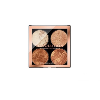 Paleta de machiaj Makeup Revolution Cheek Kit Don't Hold Back, 4 x 2.2 g Paleta de machiaj Makeup Revolution Cheek Kit Don't Hold Back, 4 x 2.2 g