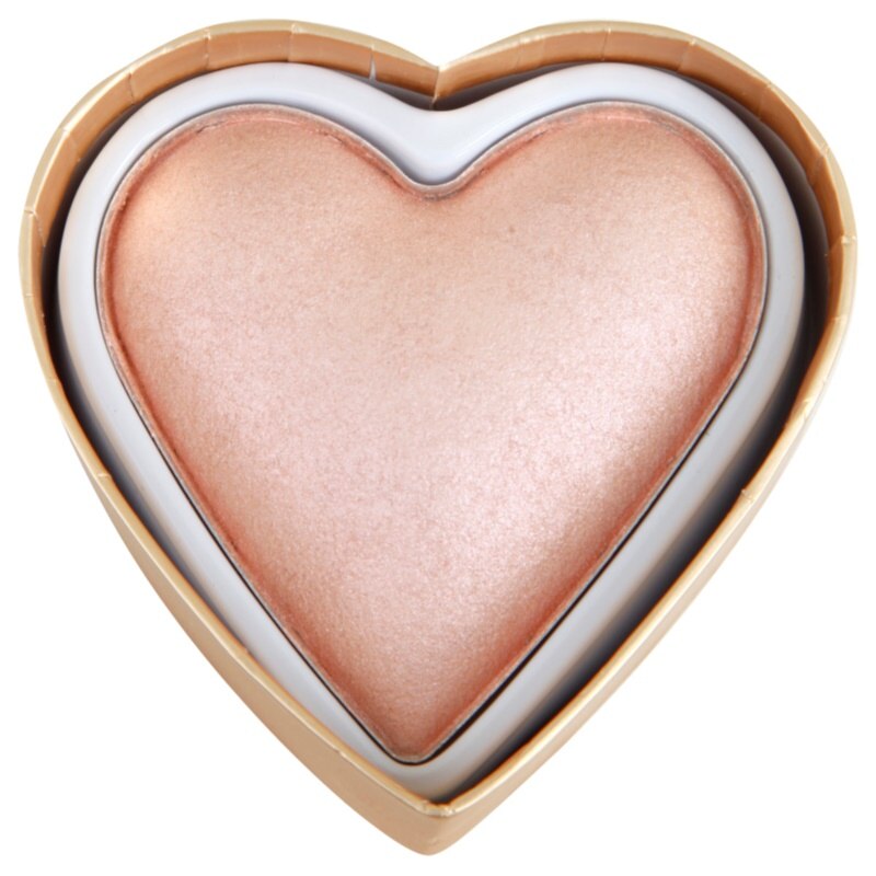 Iluminator I Heart Revolution Blushing Hearts Golden Gooddess, 10 g