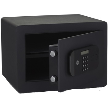 Seif electronic cu cifru Yale YSEM/250, 250x350x300 mm, metal, Negru Seif electronic cu cifru Yale YSEM/250, 250x350x300 mm, metal, Negru
