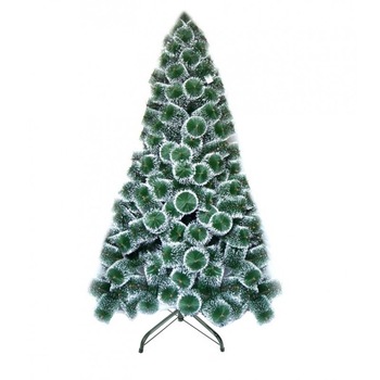 Brad artificial de Craciun cu varfuri albe NOVOKIDS PineTree, Cu ace lungi, Coroana bogata, Inaltime 120 cm, Suport inclus, Pom de Craciun, Ecologic, Alb cu Verde Brad artificial de Craciun cu varfuri albe NOVOKIDS PineTree, Cu ace lungi, Coroana bogata, Inaltime 120 cm, Suport inclus, Pom de Craciun, Ecologic, Alb cu Verde