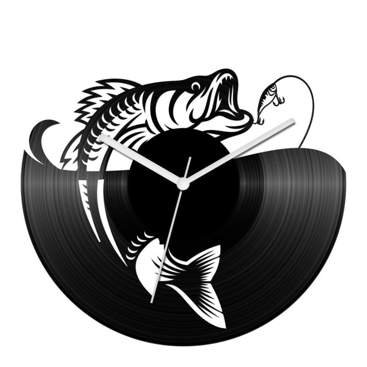 Horgász préda bakelit óra