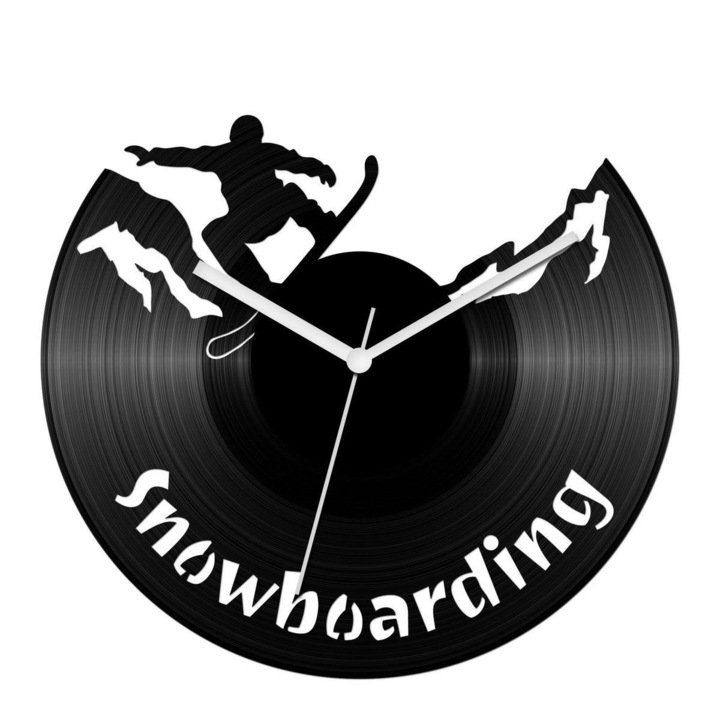 Snowboard bakelit óra