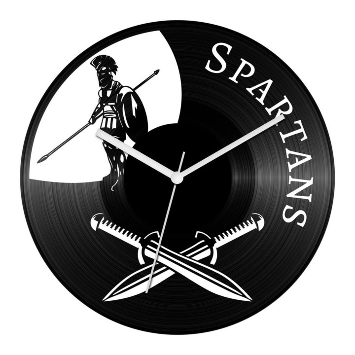 Spártai harcos bakelit óra