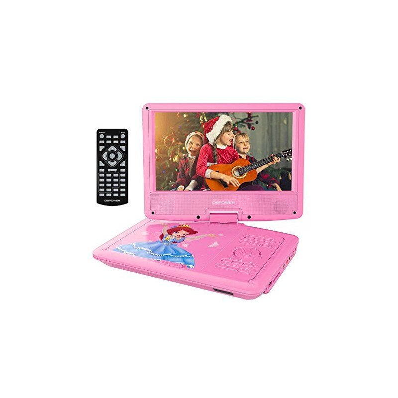 DVD Плеър DBPOWER SY01, 9 " Въртящ екран, Вградена 4часова