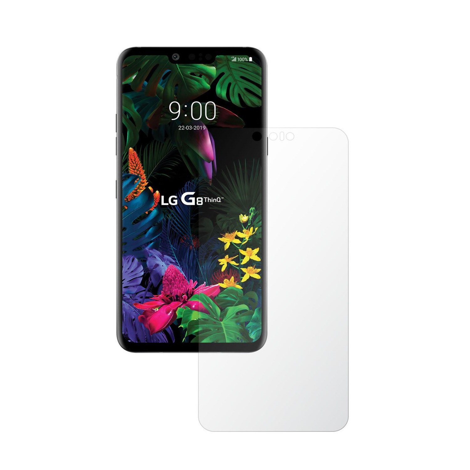 Folie Protectie Ecran Invisible Skinz UHD AutoRegeneranta pentru LG G8 ThinQ - Folie Siliconica Ultra-Clear cu Acoperire Totala,Full Display Cover, Adeziva si Flexibila