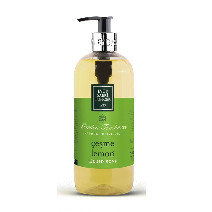 Течен сапун Eyup Sabri Tuncer с натурален зехтин и лимон, Веган, 500 мл.