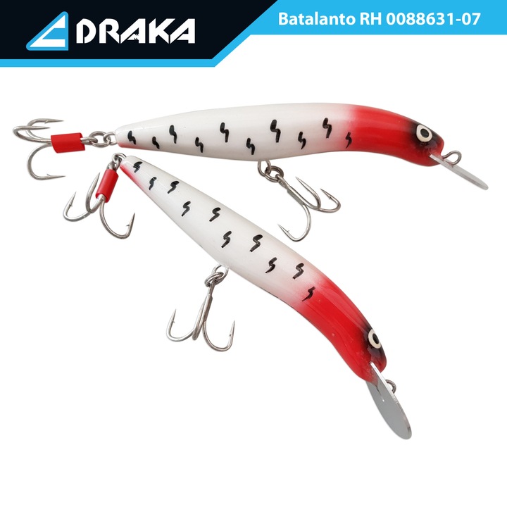 Wobbler Draka "Batalanto" RH, 12 cm. -3 m., lama metalica