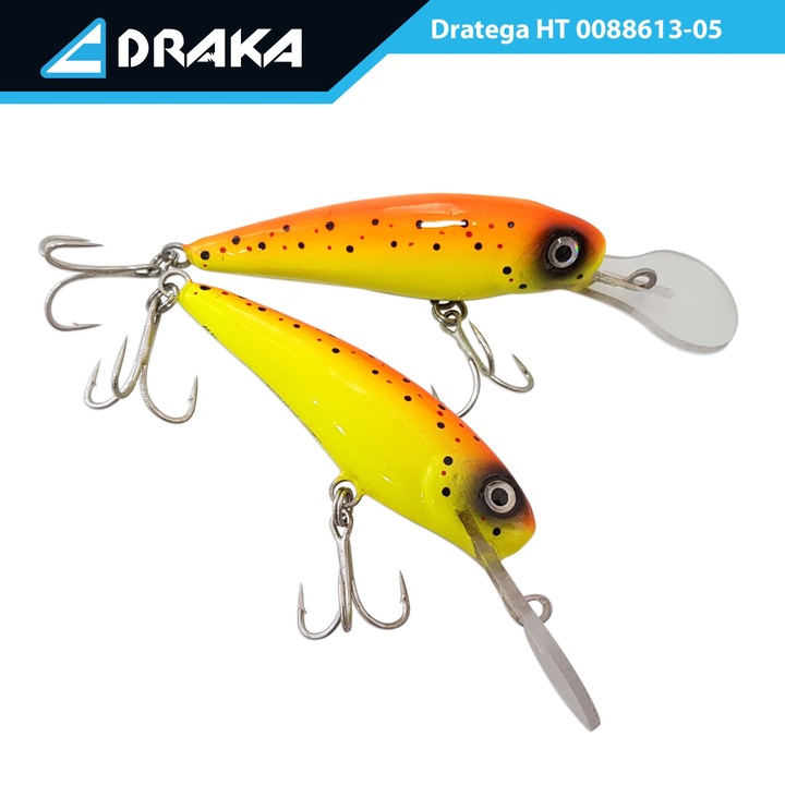Wobbler Draka "Dratega" HT, 8 cm. -4 m., műanyag lapát
