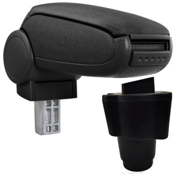 Cotiera Dacia Logan 2 II (2017- 2020) marca aVr - negru textil Cotiera Dacia Logan 2 II (2017- 2020) marca aVr - negru textil