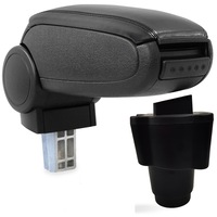 Cotiera auto aVr Dacia Logan 2 II (2017-2020) - negru piele ecologica