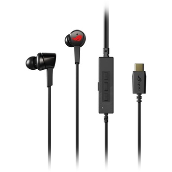 Casti gaming in-ear ASUS ROG Cetra, iluminare LED, anularea activa a zgomotului (ANC), difuzoare ASUS Essence 10.8mm, compatibile multiplatforma, USB-C, Negru Casti gaming in-ear ASUS ROG Cetra, iluminare LED, anularea activa a zgomotului (ANC), difuzoare ASUS Essence 10.8mm, compatibile multiplatforma, USB-C, Negru