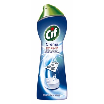 Crema de curatat universala Cif Crema Higiene Total Blancura i Brillo, 650 ml, inlatura petele si grasimea Crema de curatat universala Cif Crema Higiene Total Blancura i Brillo, 650 ml, inlatura petele si grasimea
