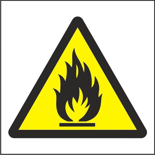 Indicator A5, Materiale inflamabile(2)!