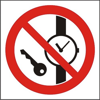 Indicator A5, Interzis accesul cu obiecte metalice(2)! Indicator A5, Interzis accesul cu obiecte metalice(2)!