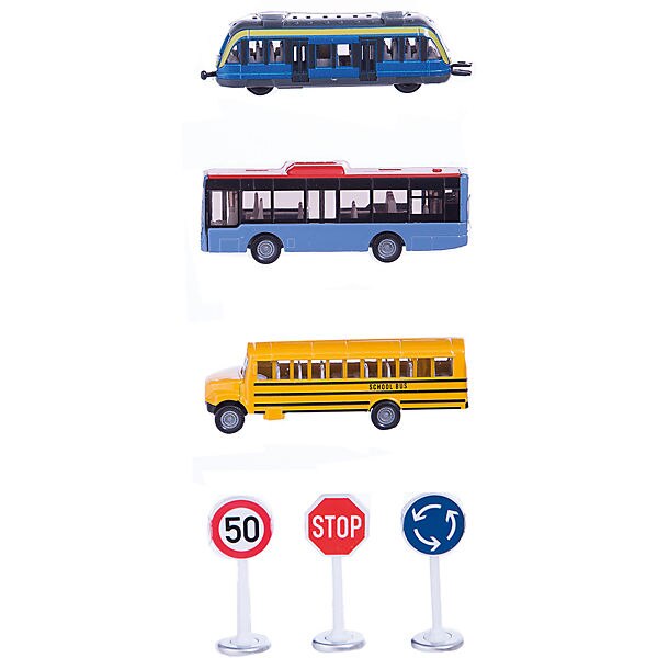 Masinute Siku - Set Urban Transport, 6303