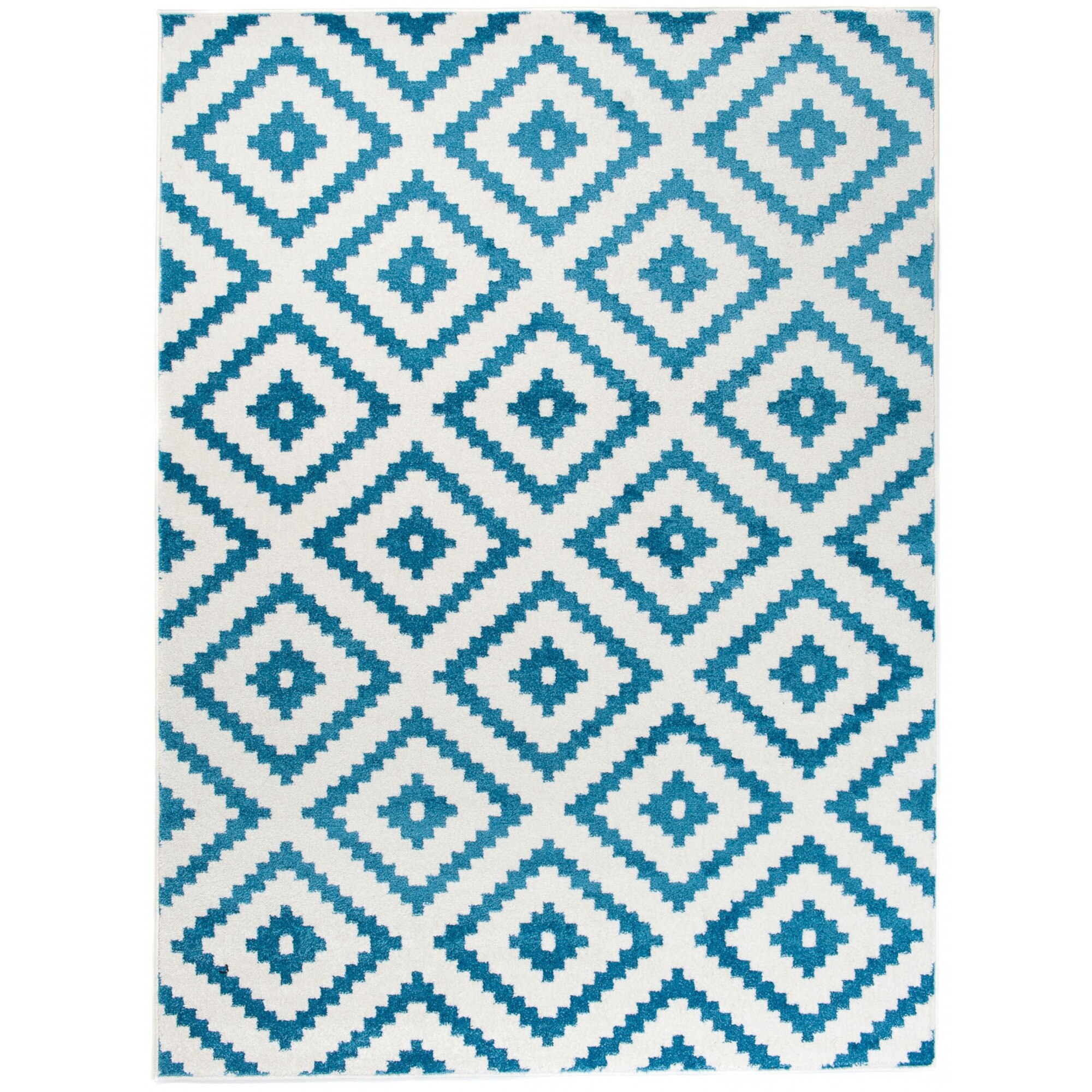 Covor Maroko Modern Short Pile Chemex L885A MAR alb 120x170