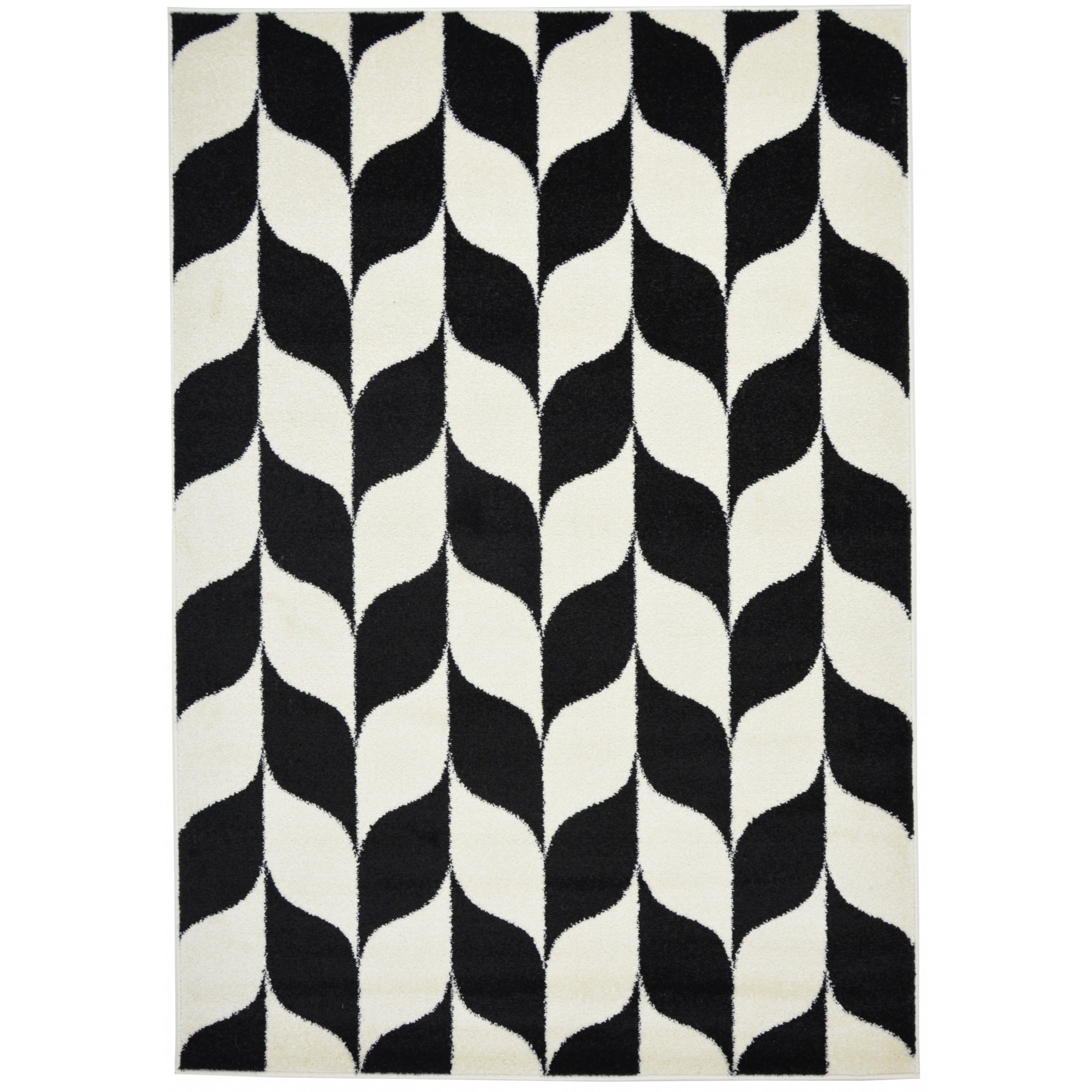 Covor Maroko Modern Short Pile Chemex T412A MAR alb 140x190