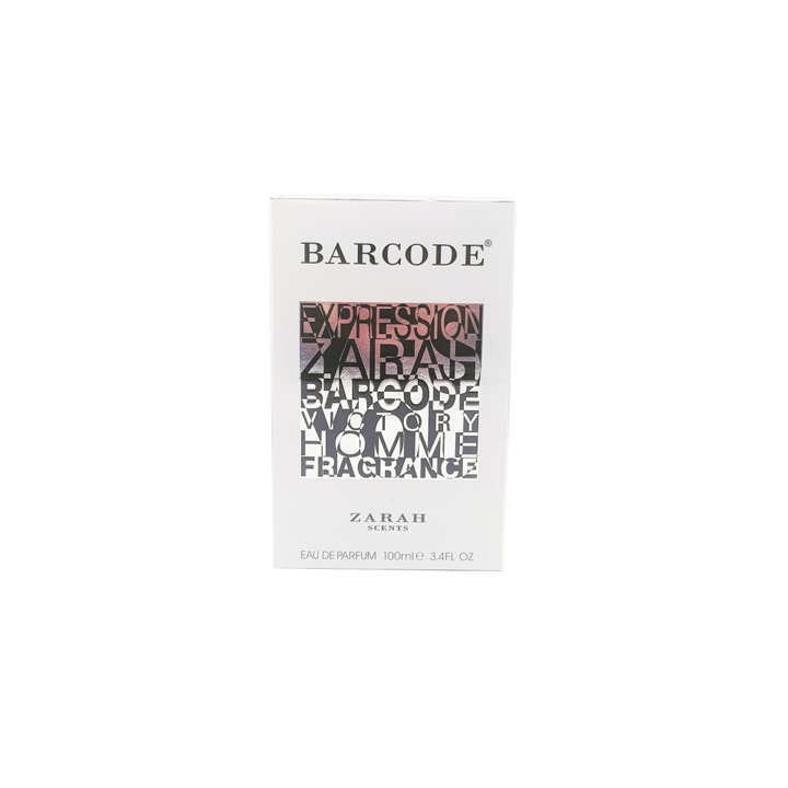 Apa de parfum Barcode Zarah Scents, Paris Corner, 100 ml