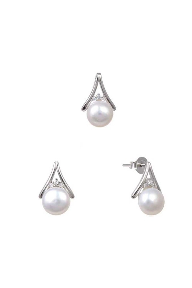 Set argint 925 cercei si pandant Seduction 15 mm Bijouxmania