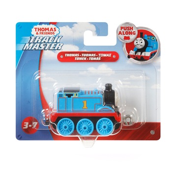 Locomotiva Mattel push along albastra Locomotiva Mattel push along albastra